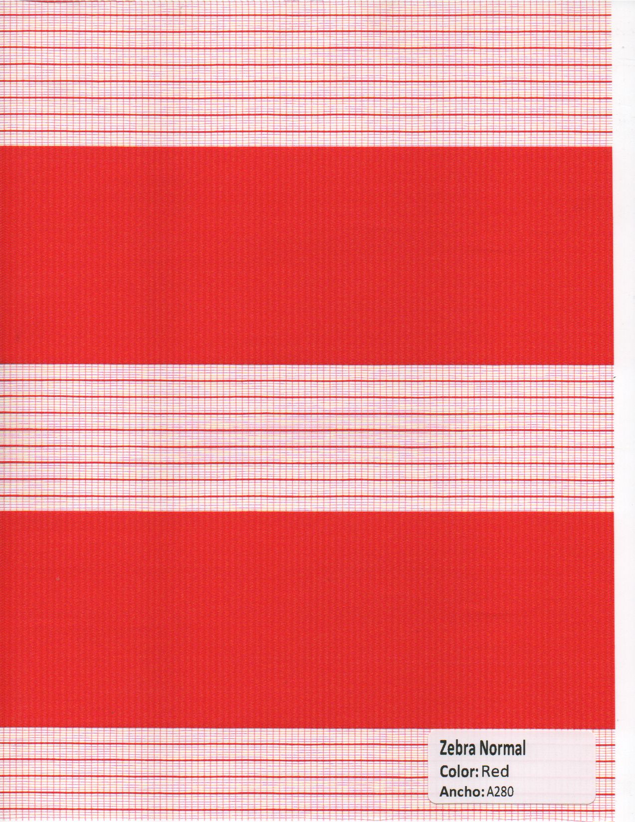 Zebra Normal Red